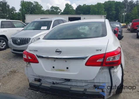 2019 Nissan Sentra Sv из США, поврежденный, VIN 3N1AB7AP1KY364586